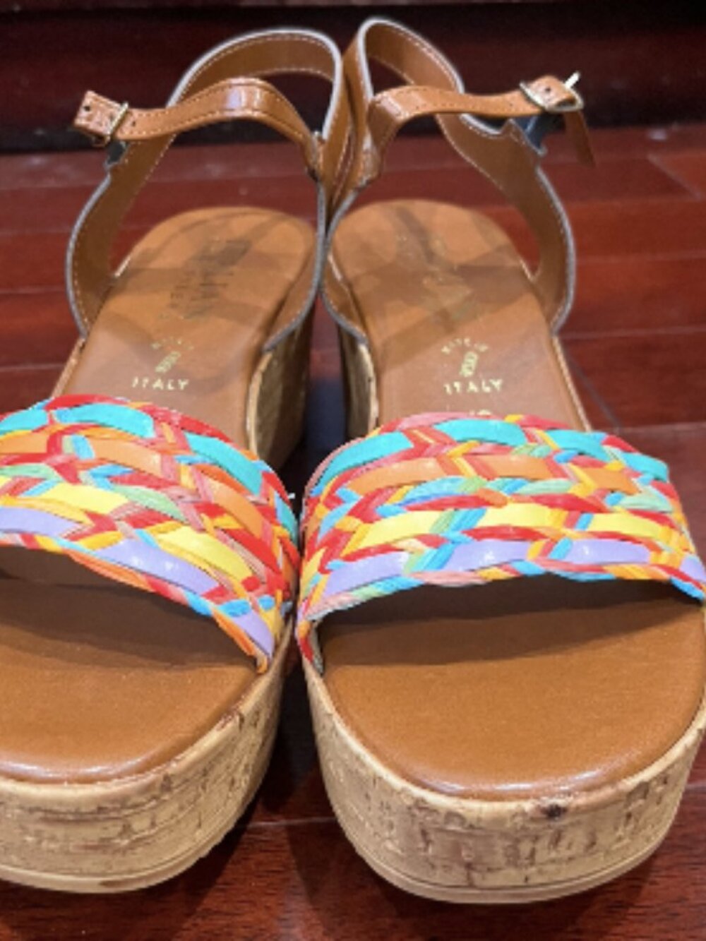 Summer Italian Shoemaker Wedges